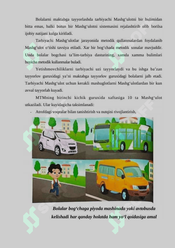 Mashgʻulotning bolalarni maktabga tayyorlashdagi ahamiyati 4