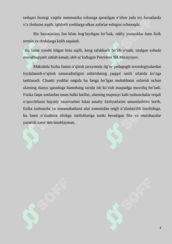 Kasbhunar kollejlarida fizikani o’qitishda talabalar kasbi xususiyatlarini hisobga olish 4