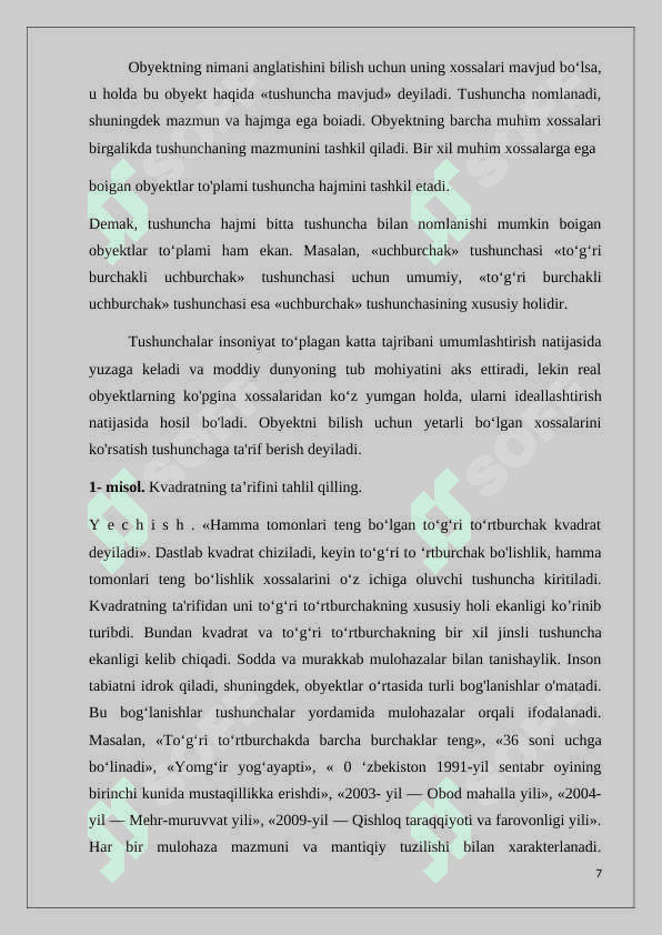 Ikkinchi sinf matematika darsligi ustida ijodiy ishlash metodikasi 7