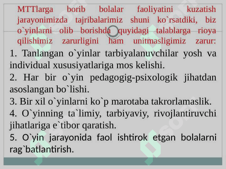 MAKTABGACHA TA’LIM TARBIYANING TASHKIL TOPISHI. 8
