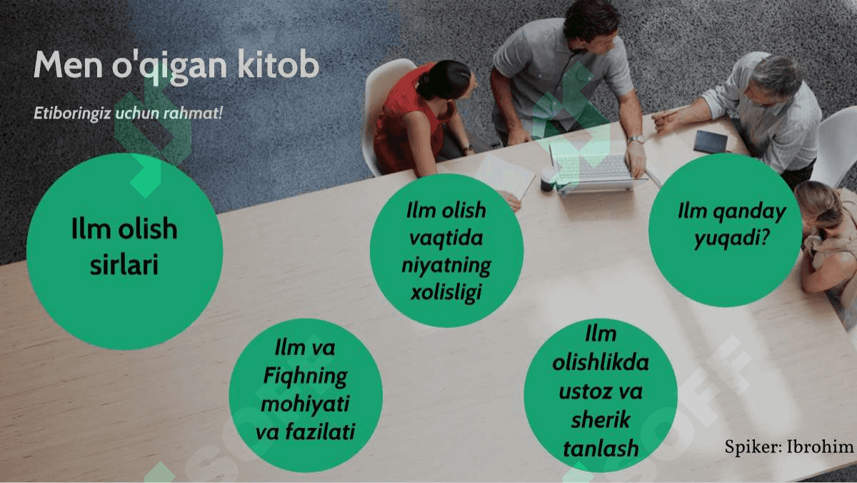 ILM OLISH SIRLARI 3