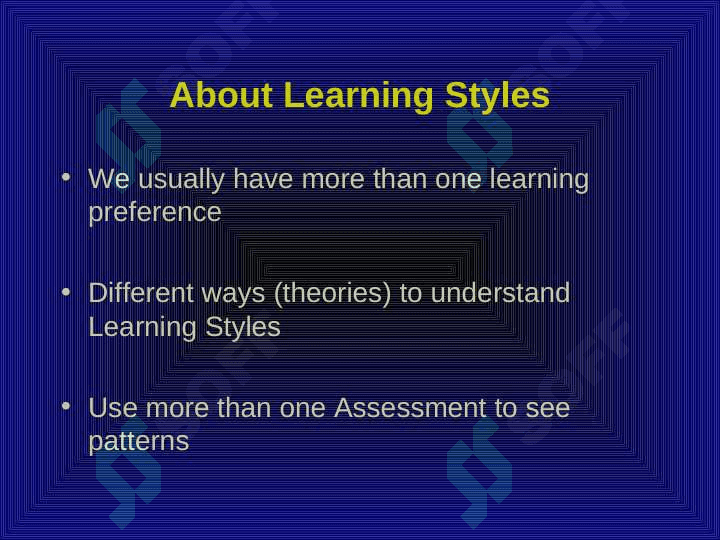 Why Learning Styles are Important 2