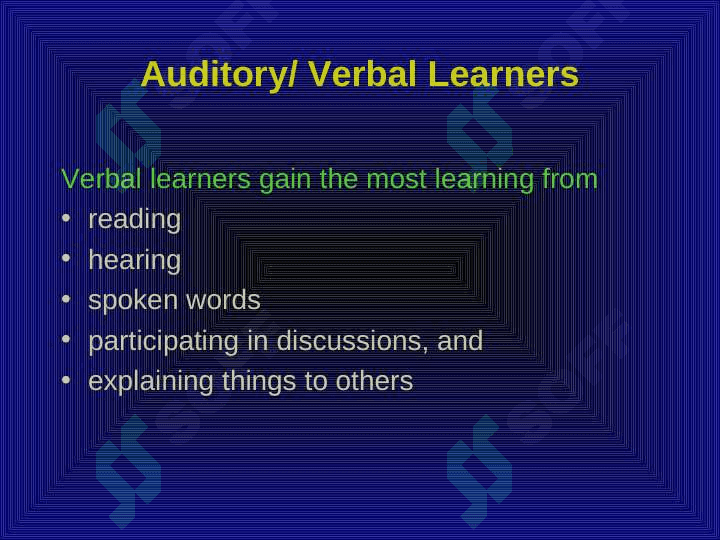 Why Learning Styles are Important 8