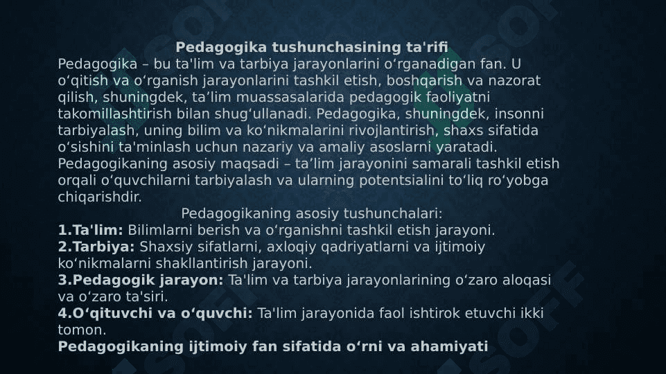 Pedagogika ijtimoiy fan sifatida 3