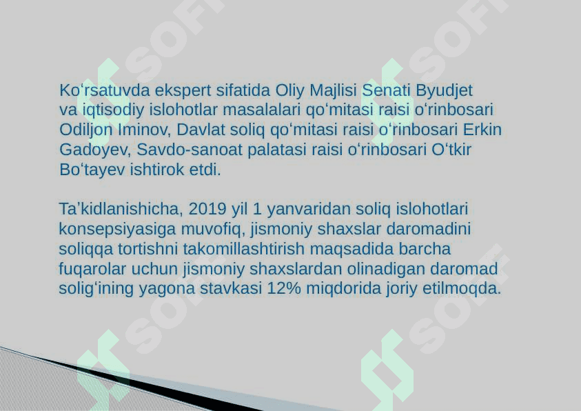 MIKROFIRMA VA KICHIK KORXONALARNI SOLIQQA TORTISH 4