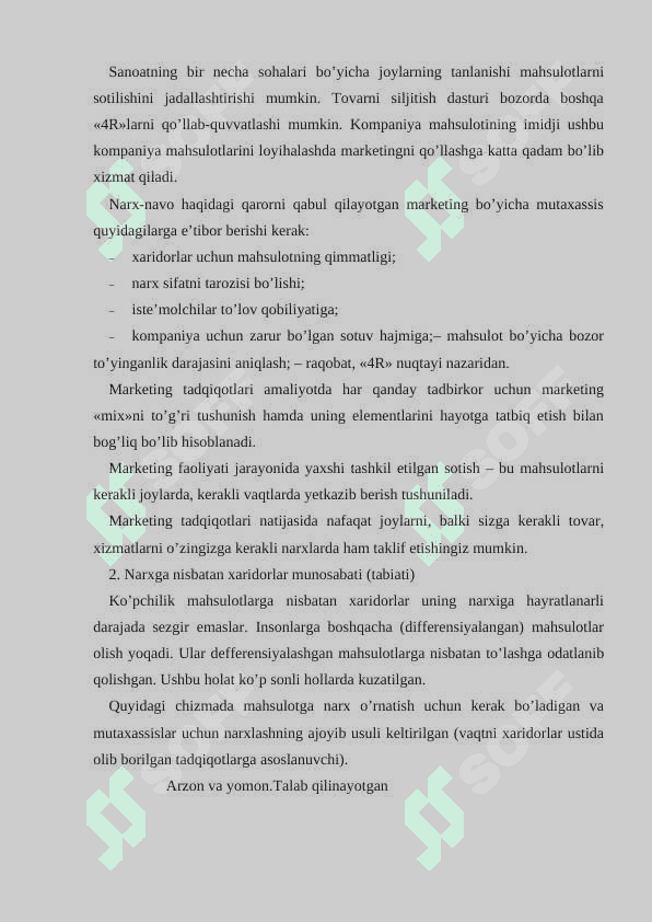MARKETINGDA NARXLAR VA NARXNAVO TIZIMI 4