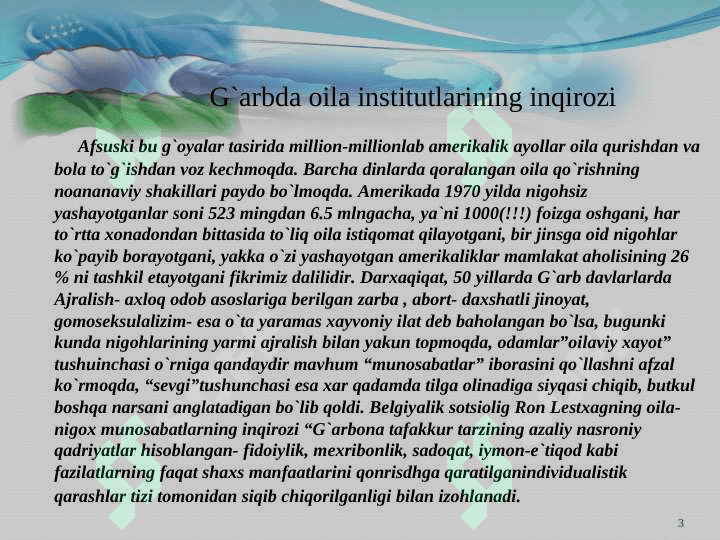 Ommaviy madaniyatning jamiyatimizdagi ta`siri 3