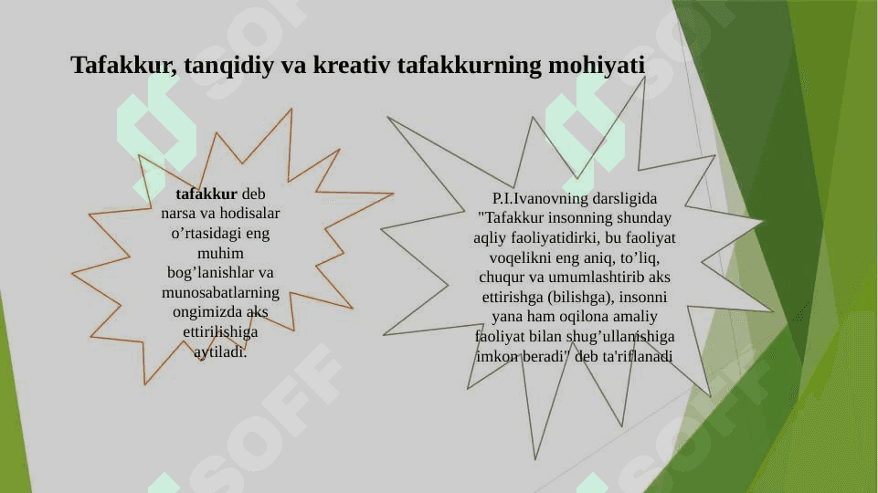 KREATIV VA TANQIDIY FIKRLASH XUSUSIYATLARI 3