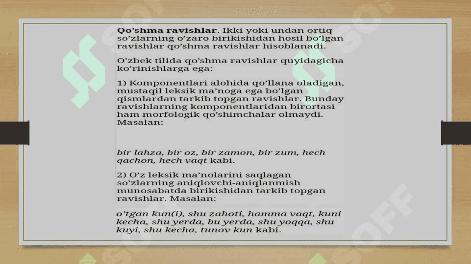 “Ravish-so’z turkumi” 6