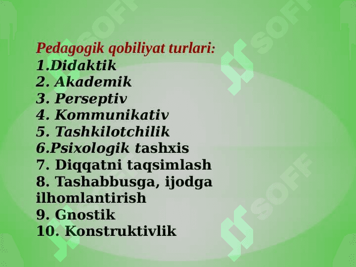 Pedagogik qobilyat – pedagogik mahoratning asosi sifatida 8