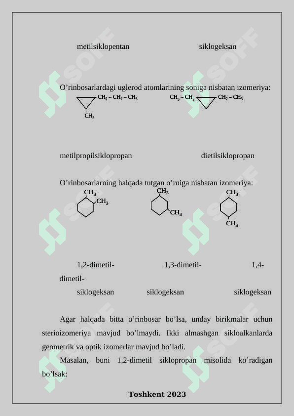 Sikloalkanlar 4
