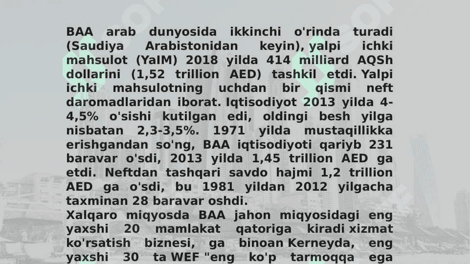 BIRLASHGAN ARAB AMIRLIGI 8