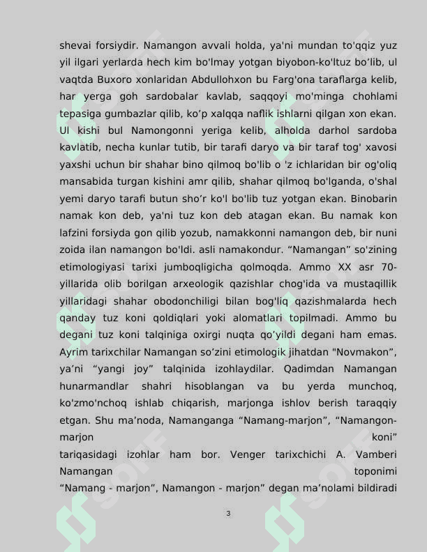 Namangan shahri toponimikasi 3