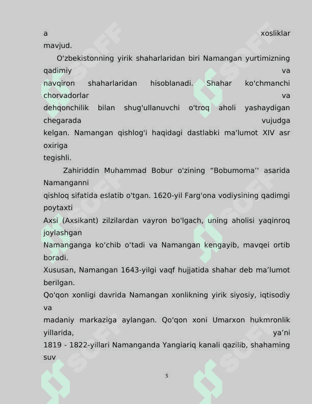 Namangan shahri toponimikasi 5