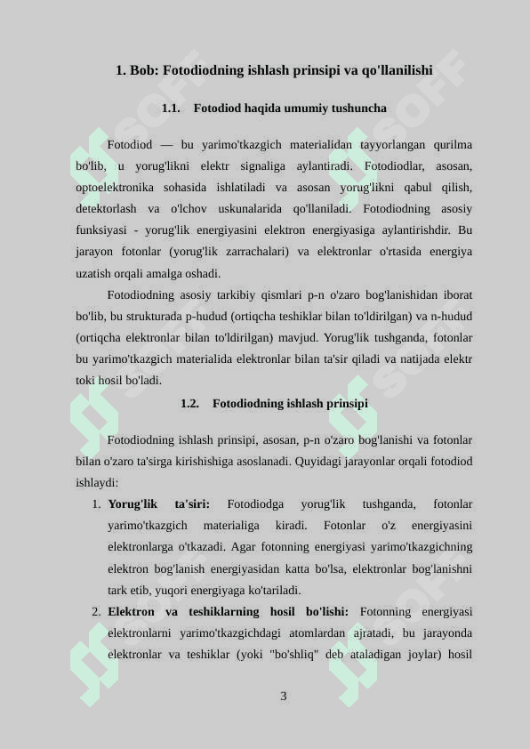 Fotodiod va nurlanuvchi diodlar 3
