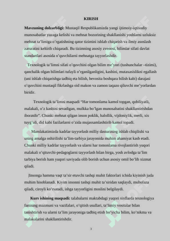 O’quvhchilarga Tikuvchilikda ishlatiladigan asbob-uskunalar va ulardan fishlatish mavzusini o’qitishda noan’anaviy o’qitish metodikasidan foydalanish 3