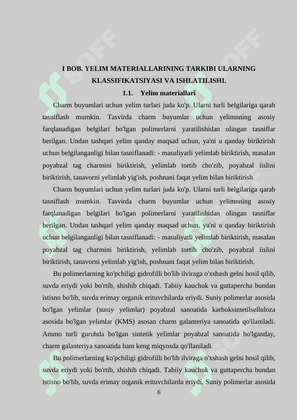 Yelimlovchi materiallarning tarkibi ularning klasifikatsiyasi va ishlatilishi 6