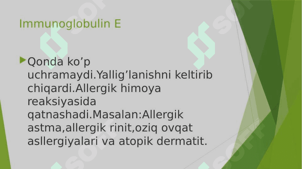 Monoklonal antitela va tibbiyot amaliyotlarida qo’llanilishi. 5