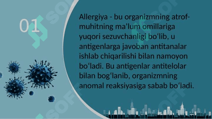 Allergik kasalliklar kelib chiqishi,kechishi va diagnostikasi. 2