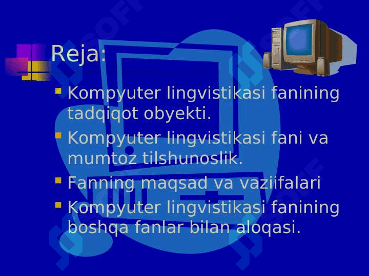 KOMPYUTER LINGVISTIKASINING VAZIFALARI 2