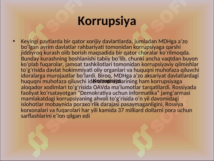 korrupsiya tushunchasi va uning oqibatlari 3