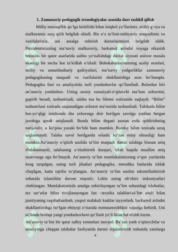 Tarbiyaviy ishlarni samarali tashkil etishda zamonaviy texnologiyalardan 3