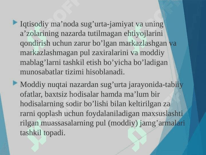 Sug’urta faoliyatining huquqiy asoslari 3