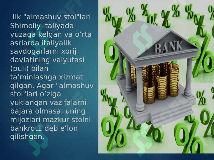 Bank faoliyati 4