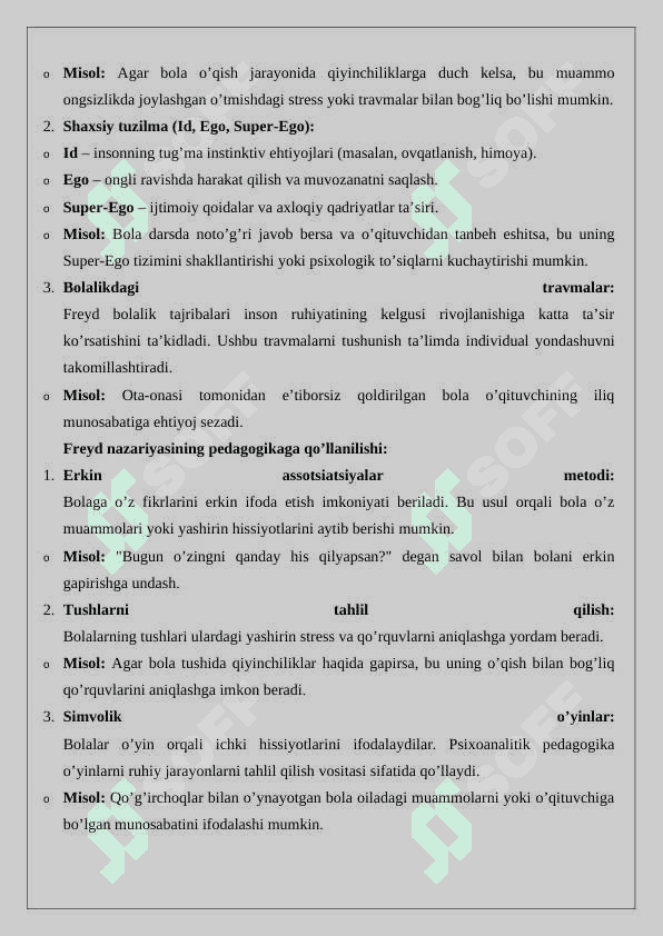 Psixoanalitik pedagogikning konseptual asoslari 25 4