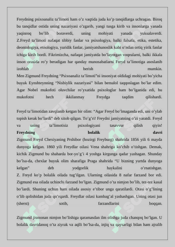 Psixoanalitik pedagogikning konseptual asoslari 25 6