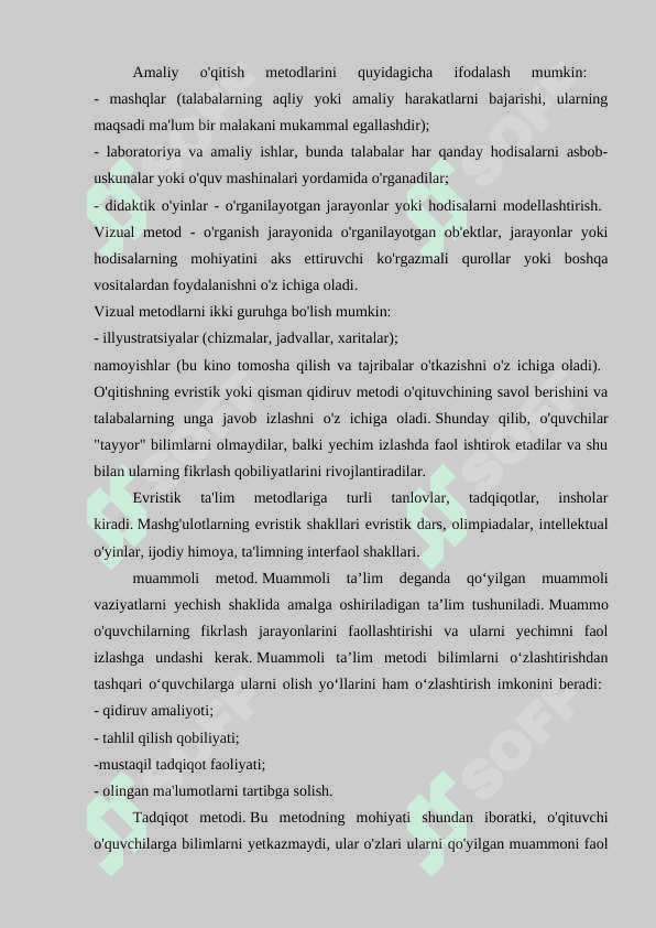 Matematikaga o‘rgatishning zamonaviy metodlari. 4