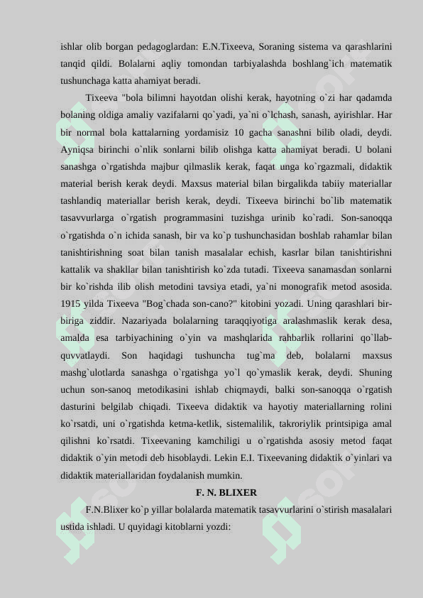Sharq mutafakkirlarining matematikaga oid qarashlari. 8