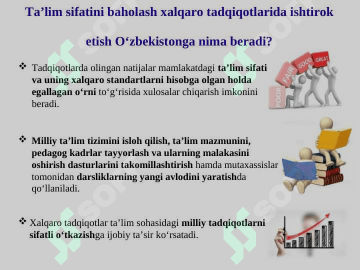 Xalqaro baholash dasturlari 4