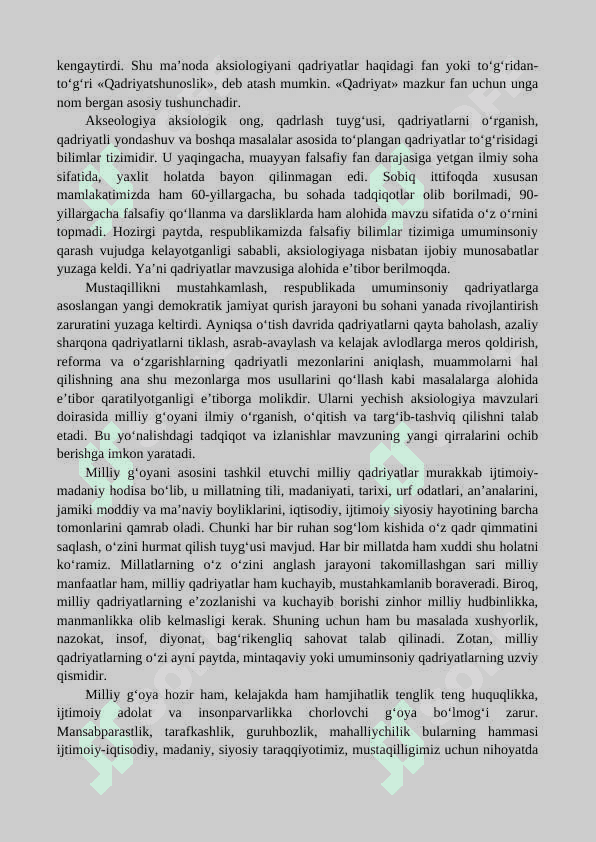 MILLIY G‘OYANING ILMIY O‘RGANISH, O‘QITISH, TARG‘IB-TASHVIQ QILISHNING NAZARIY-METODOLOGIK ASOSLARI 3