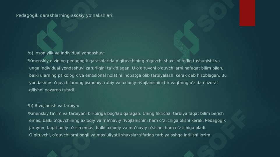 Y.A. KOMENSKIY PEDAGOGIK QARASHLARI XUSUSIDA MULOHAZALAR. 3