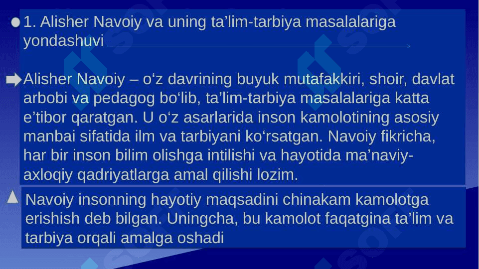 ALISHER NAVOIYNING TA'LIM-TARBIYA TO'G'RISIDAGI QARASHLARI 3