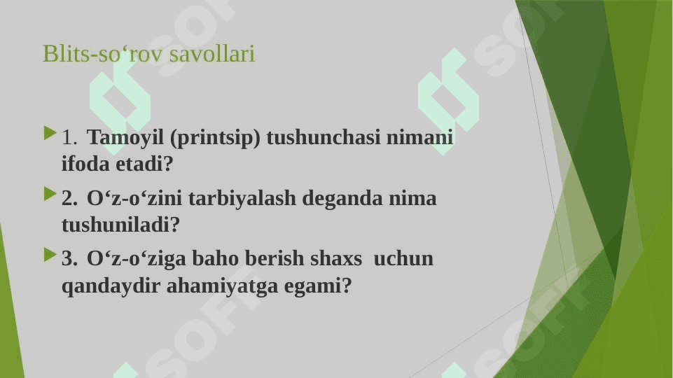 SHAXSLARNING O'ZINI O'ZITARBIYALASHI MUAMMOSI YUZASIDAN TASAVVURLARI SHAKLLASNTIRISH 3