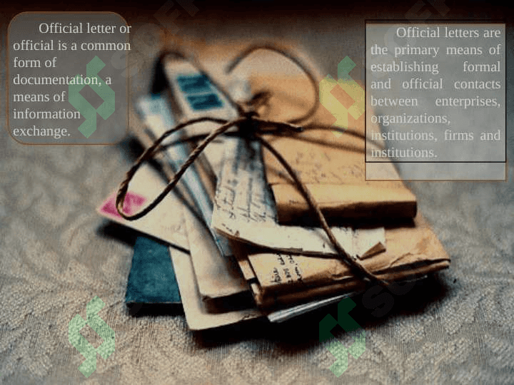 LETTERS OF AN OPINION 2