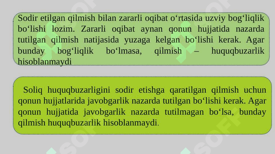 Soliq huquqbuzarligi uchun javobgarlikka tortishning huquqiy asoslari. 5