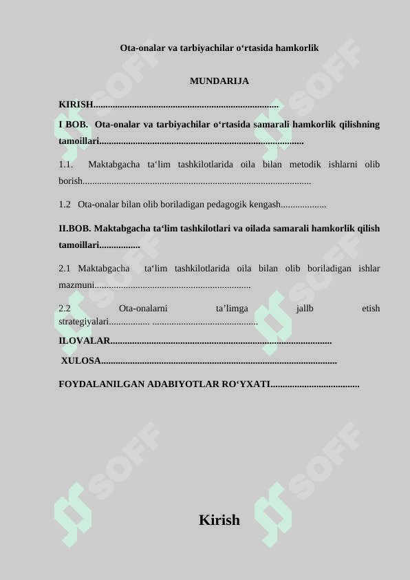 Ota-onalar va tarbiyachilar o‘rtasida hamkorlik 2