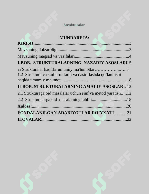 Strukturalar 2
