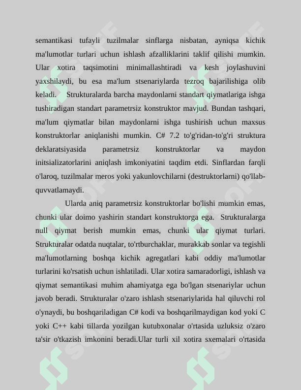 Strukturalar 6