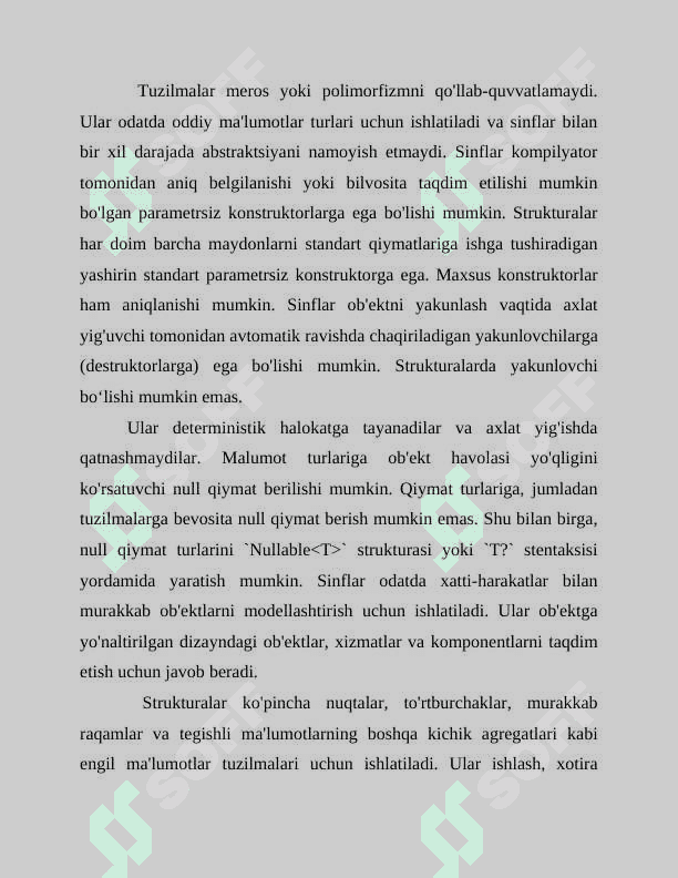 Strukturalar 8
