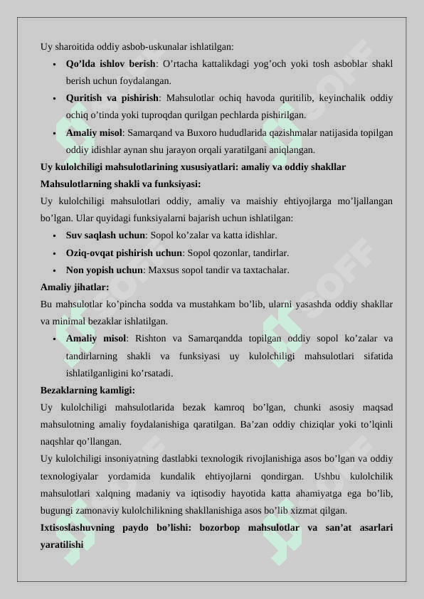 Uy_kulolchiligi_va_ixtisoslik_bilan_bog'liq kulolchilik 7