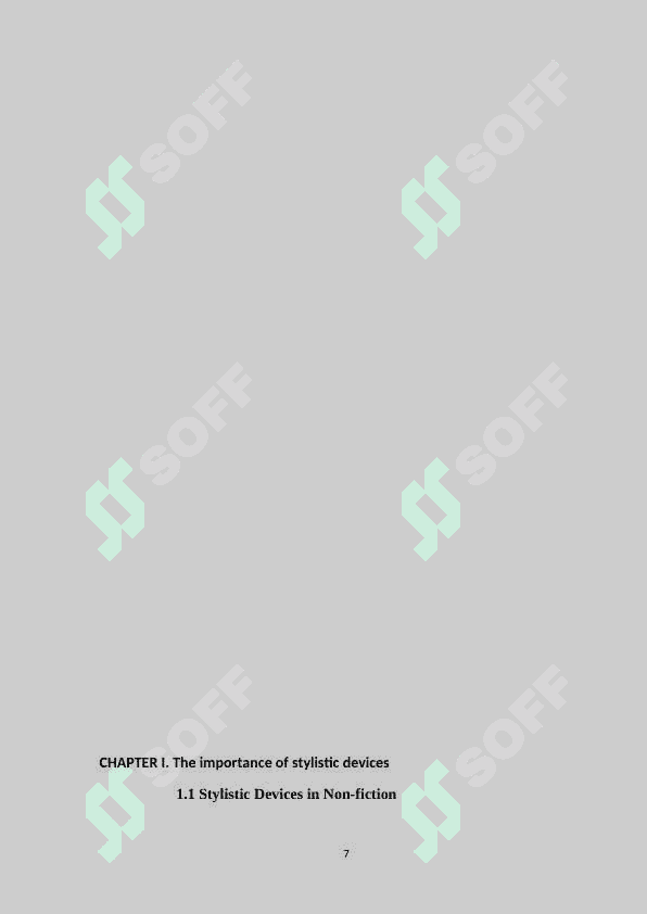 Thе importance of stylistic devices 6