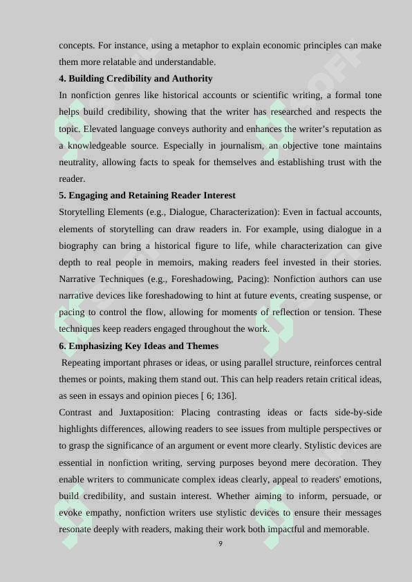 Thе importance of stylistic devices 8