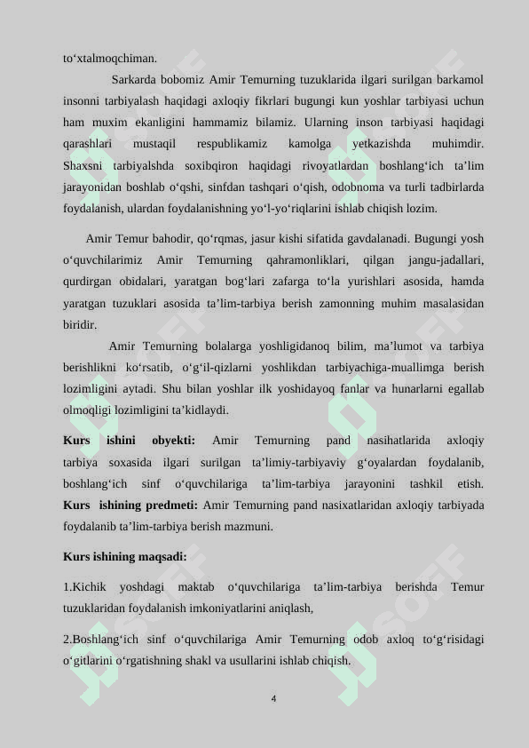 Amir temur pand nasihatlari 4