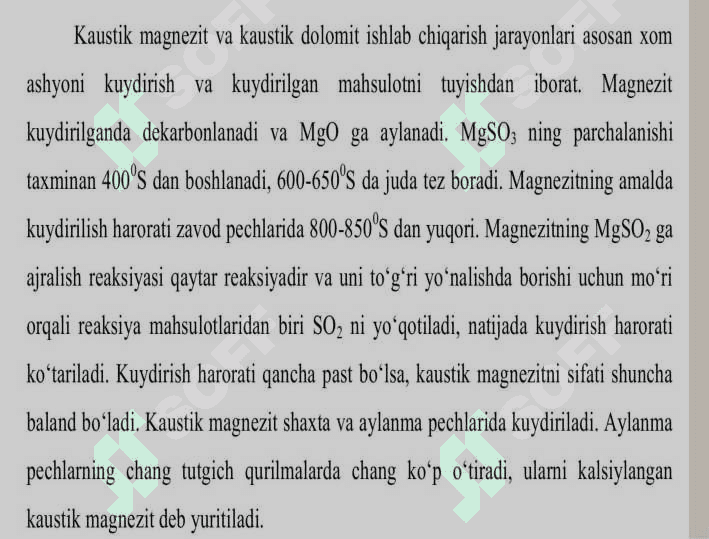MAGNEZIAL BOG'LOVCHILAR 3