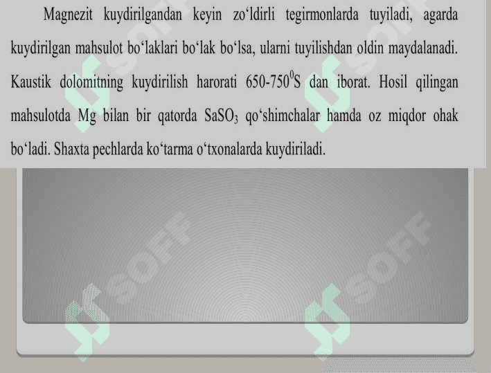 MAGNEZIAL BOG'LOVCHILAR 4
