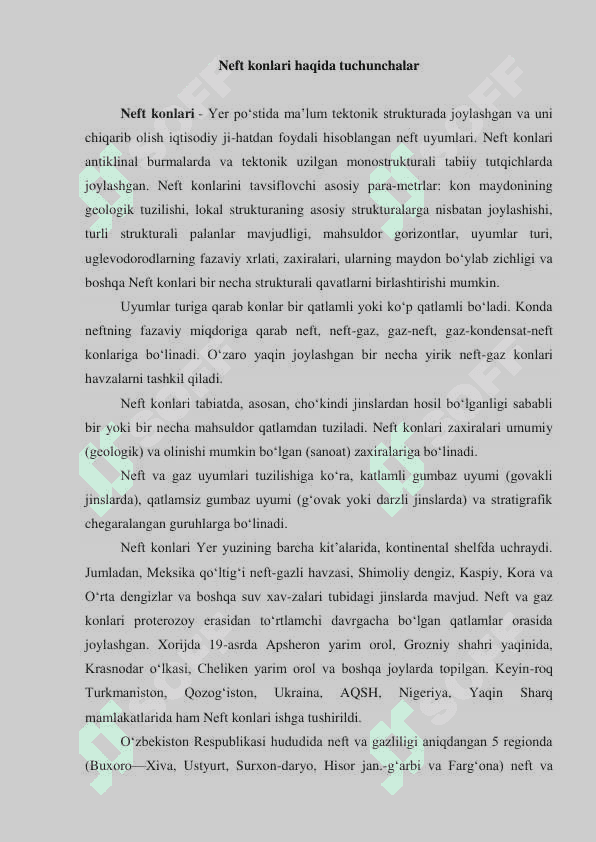 Zamonaviy neft konlaridagi ishlatiladigan qurilmalarning gaz bosimi qiymatlari 3